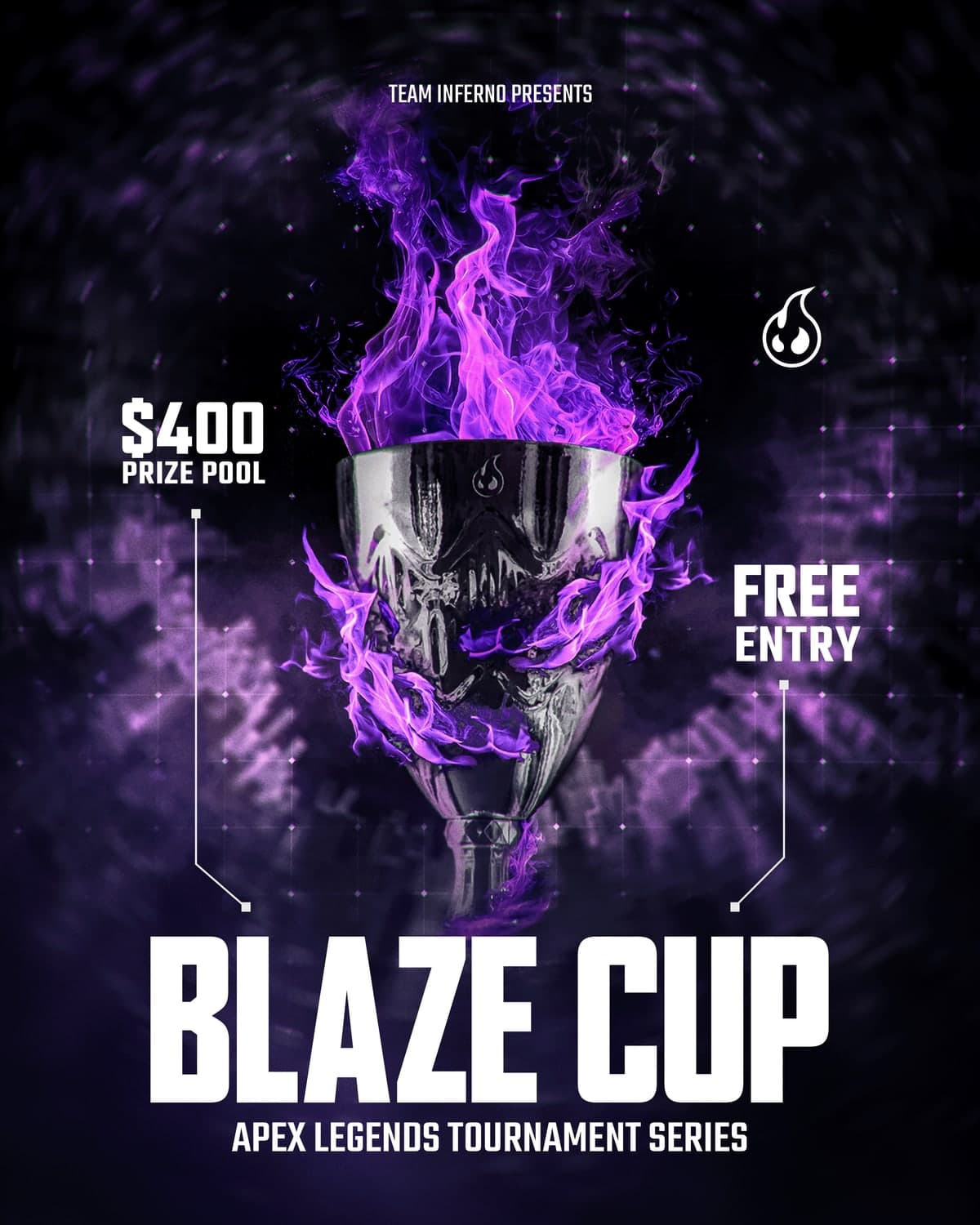 Blaze Cup announcement graphic