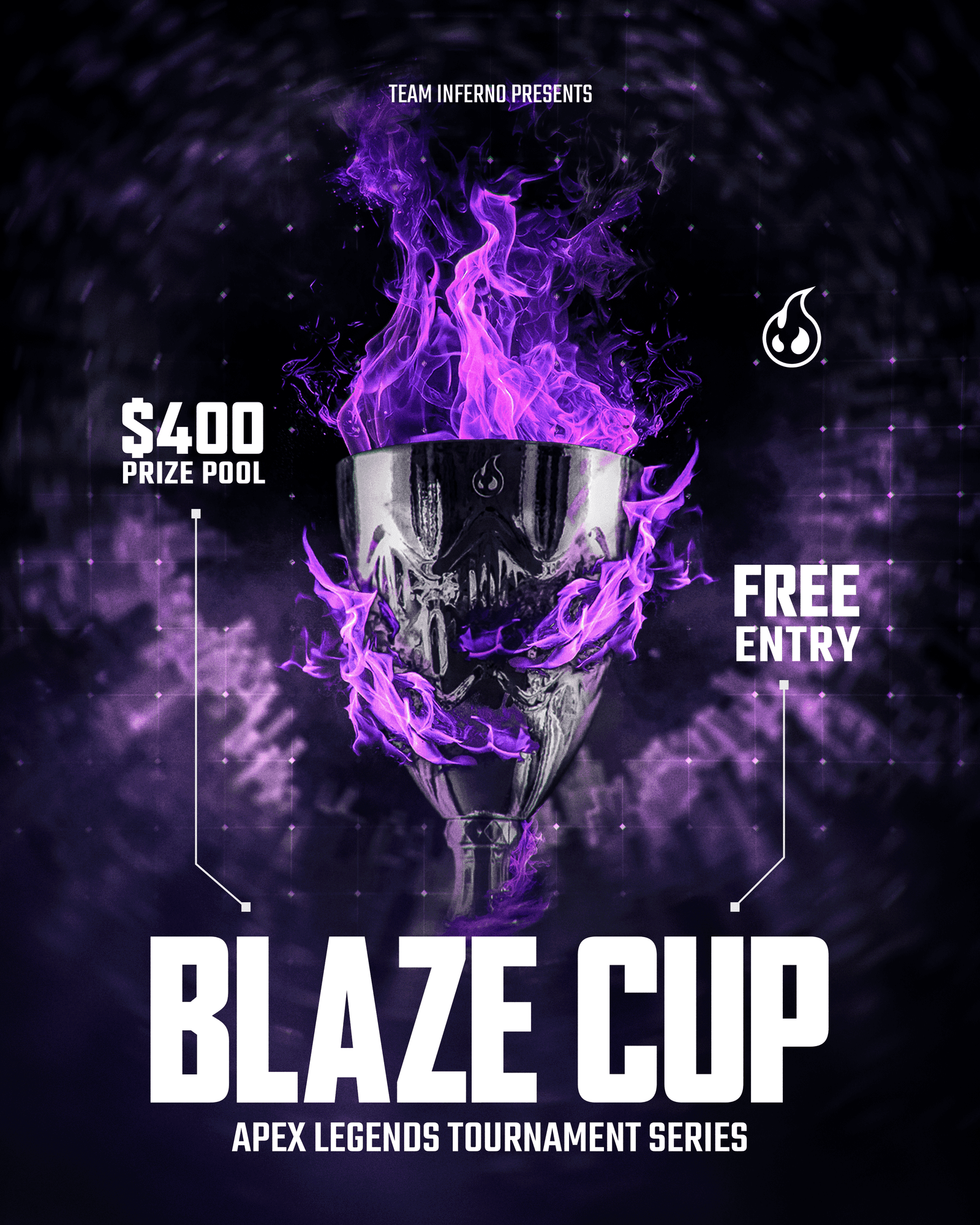 Blaze Cup Announcement Graphic